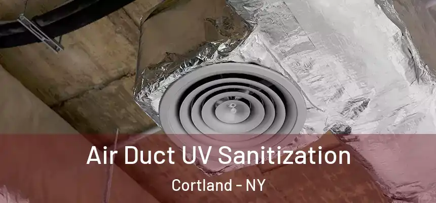  Air Duct UV Sanitization Cortland - NY